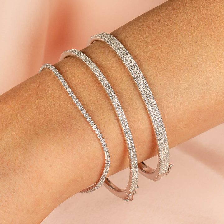 Classic Thin Tennis Bracelet - Dear Lucy
