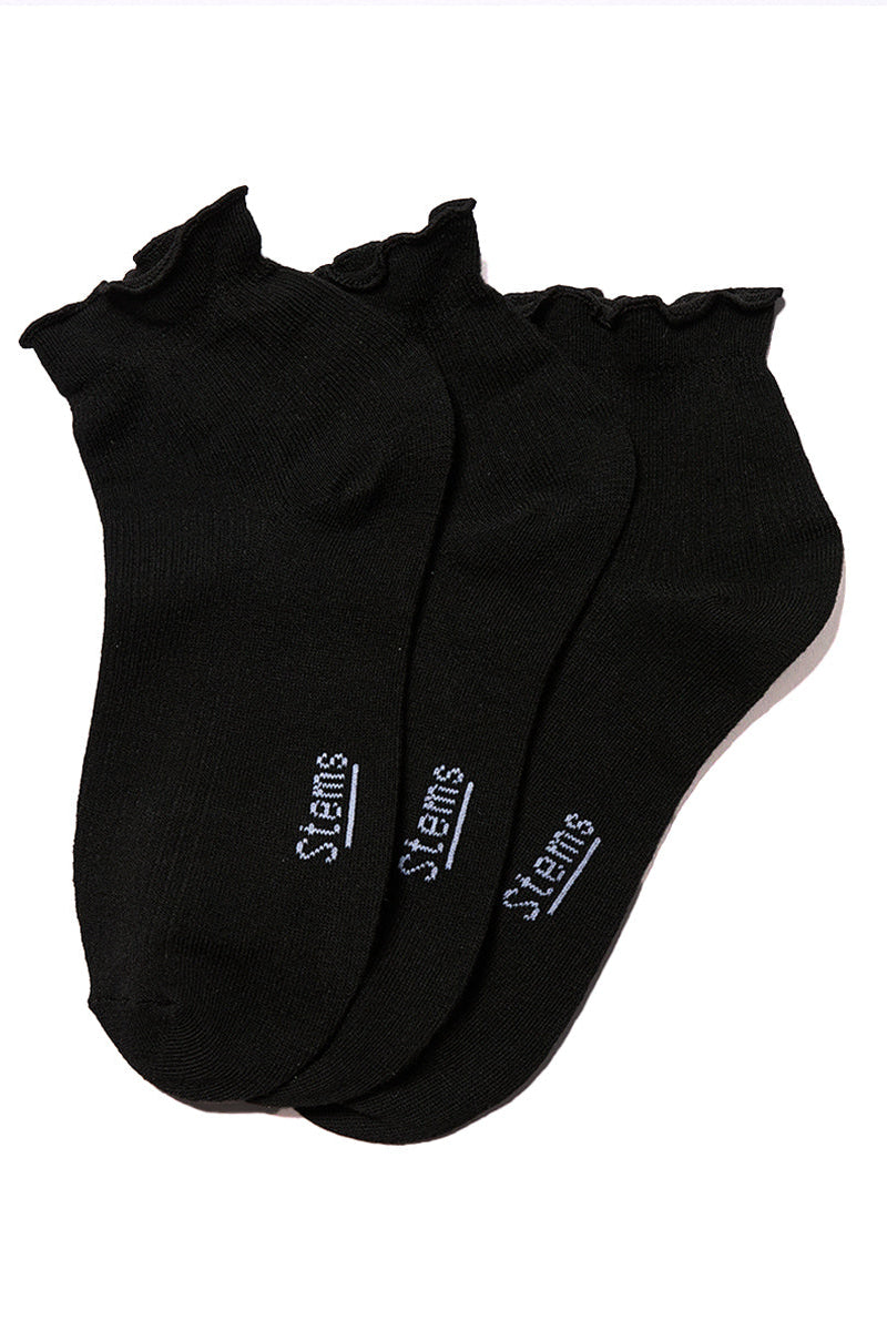 Stems 3-Pack Everyday Ruffle Socks