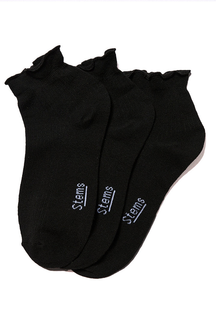 Stems 3-Pack Everyday Ruffle Socks