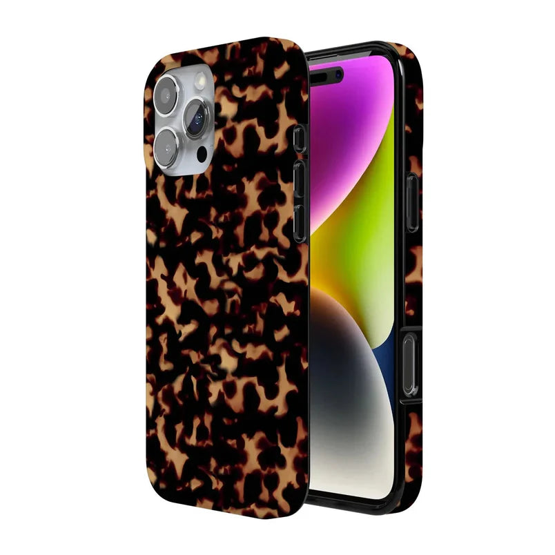 Tortoise Print Phone Case