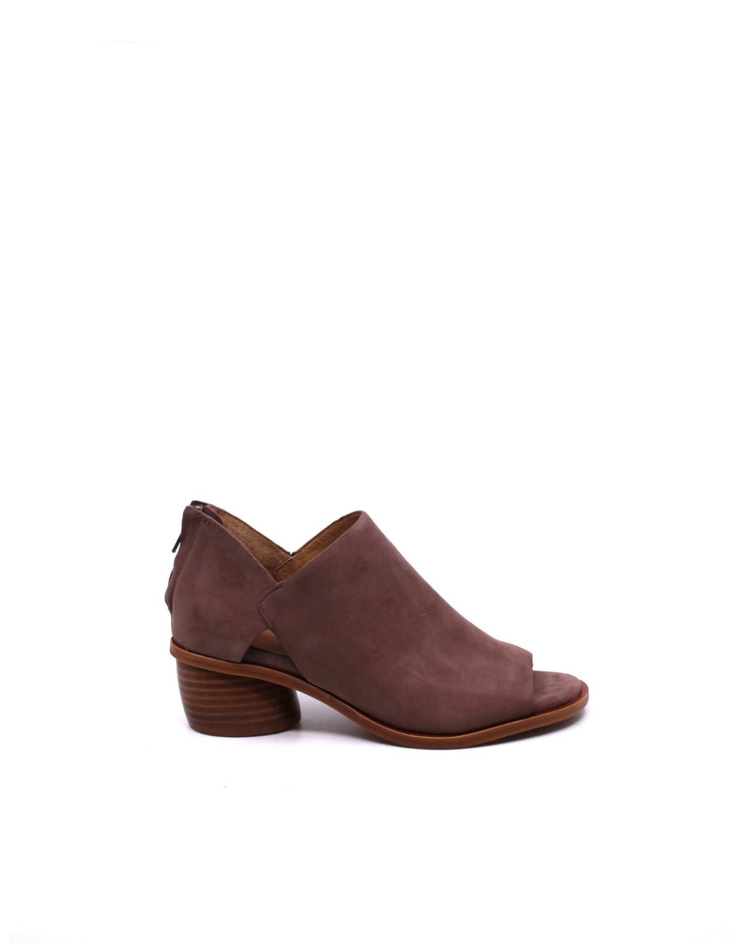 Sofft Carleigh Lavender Grey - Dear Lucy Peep toe
Back zipper for easy on and off
Leather lining
Leather-lined footbed, cushioned for extra comfort
Slip-resistant, flexible TPR outsole 
2 inch heel height 