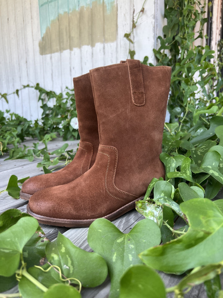 Free People Easton Equestrian Ankle Boot Saddle Suede - Dear Lucy