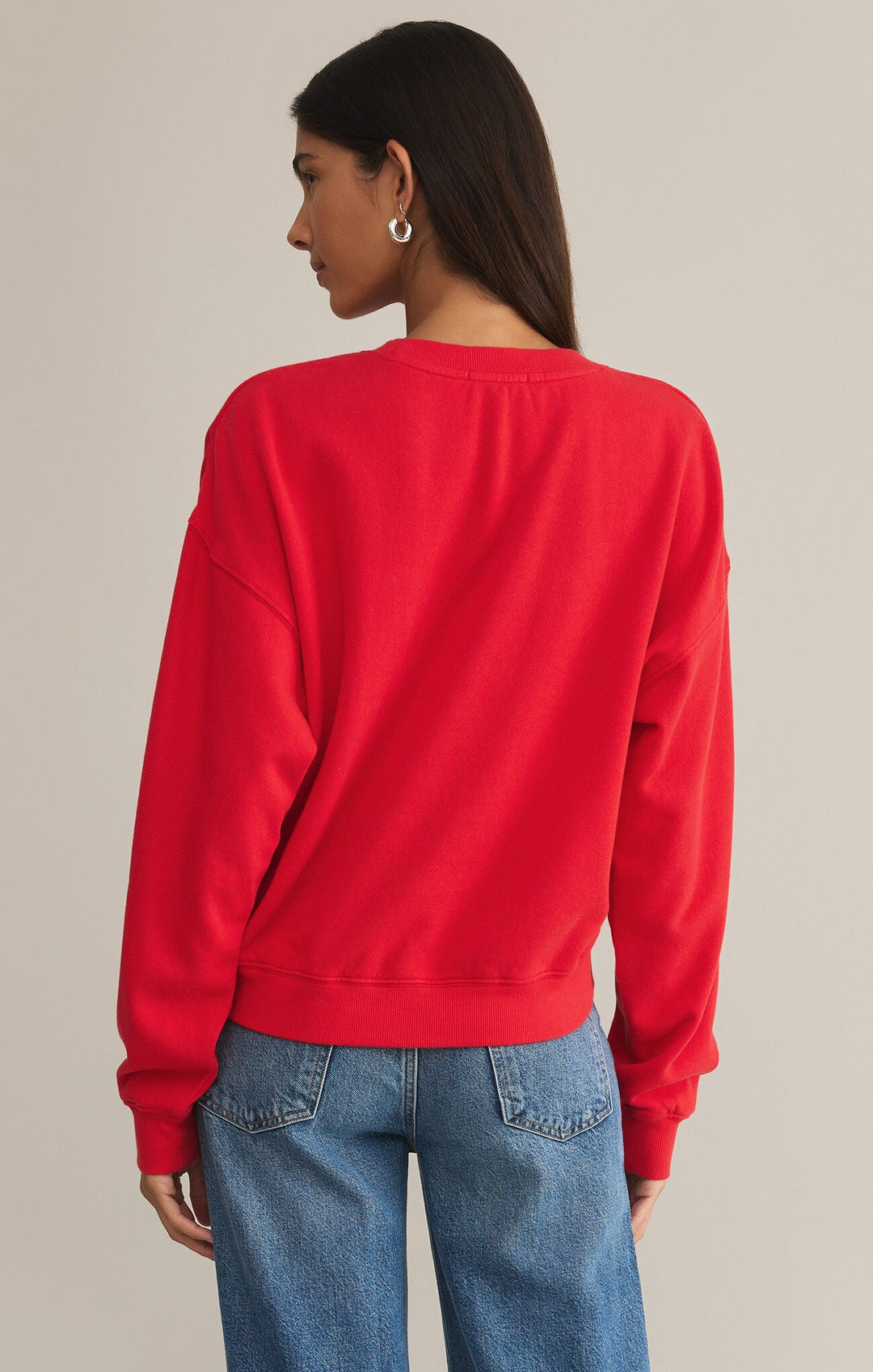 Z Supply First Date Sweatshirt Je T'aime - Dear Lucy
