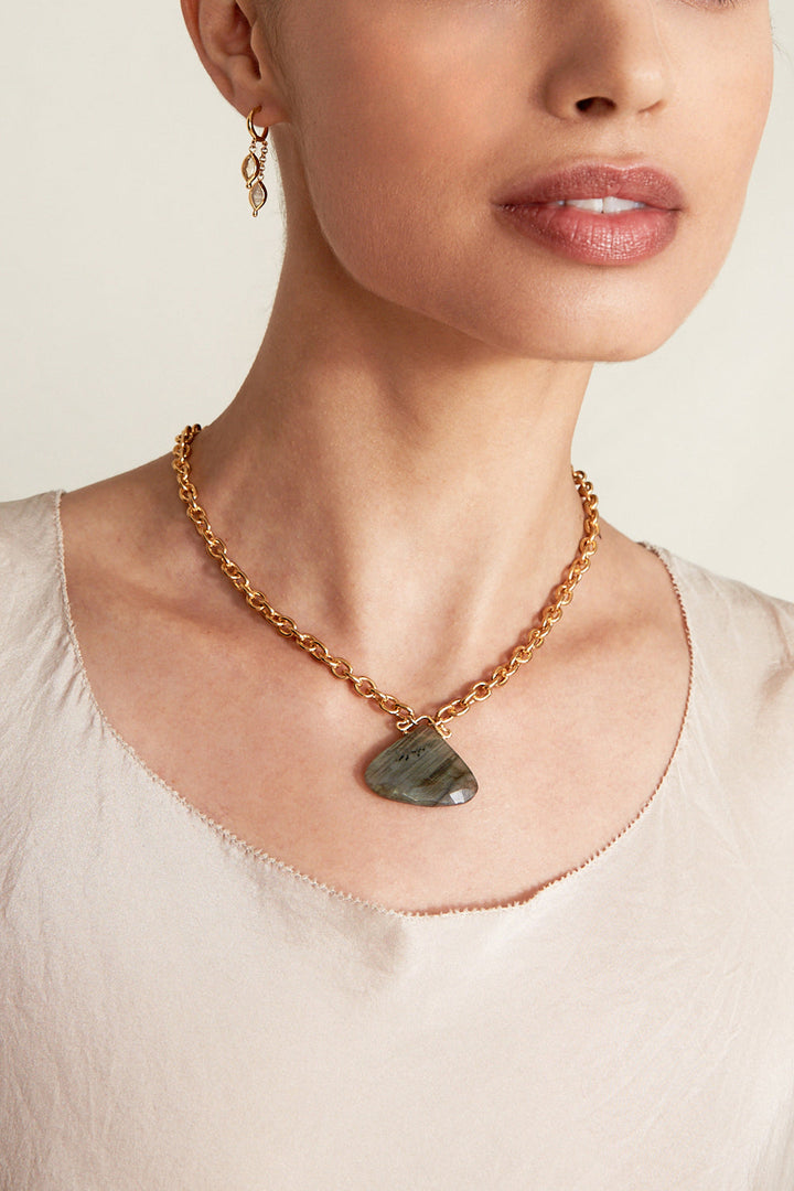 Chan Luu Augestine Labradorite Necklace - Dear Lucy