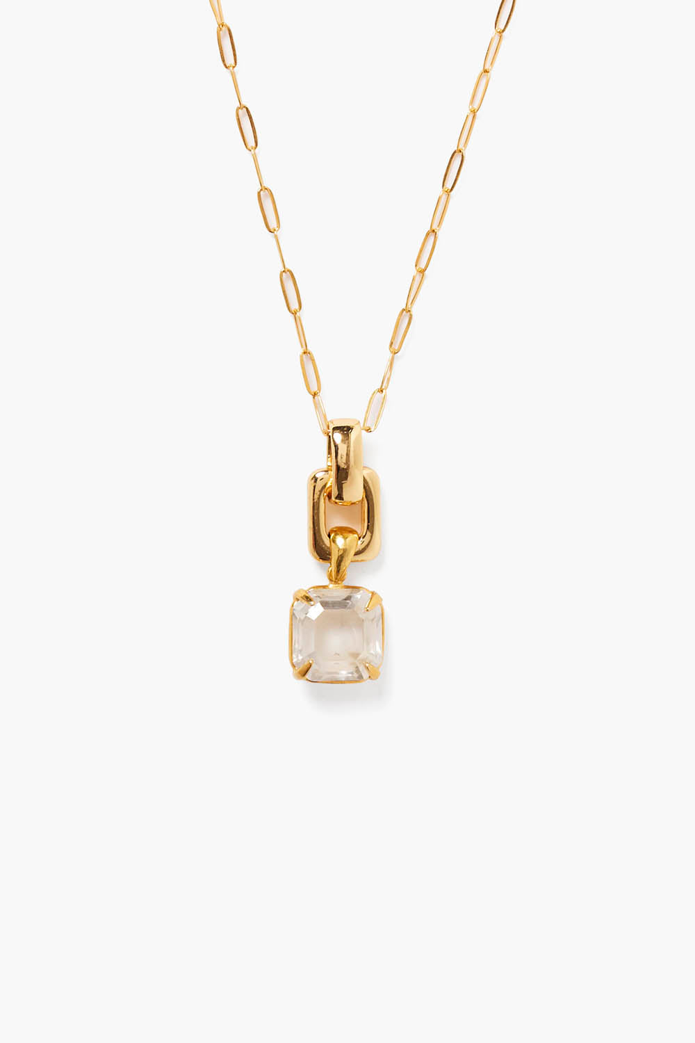 Chan Luu Ellis Necklace Crystal Gold - Dear Lucy