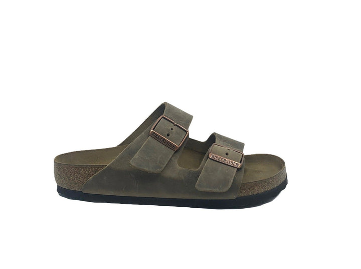 Birkenstock Arizona Tobacco Leather Narrow - Dear Lucy