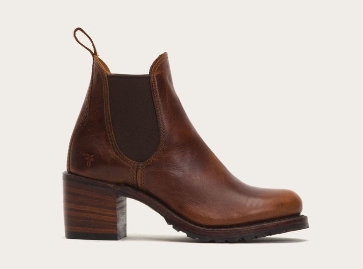 Frye Sabrina Chelsea Cognac - Dear Lucy