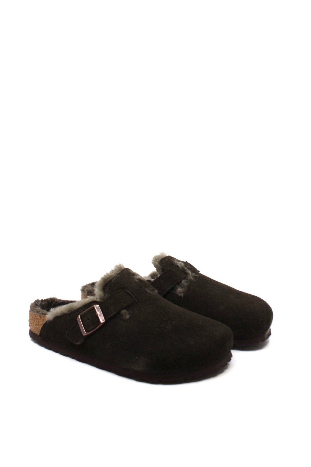 Birkenstock Boston Shearling Mocha - Dear Lucy