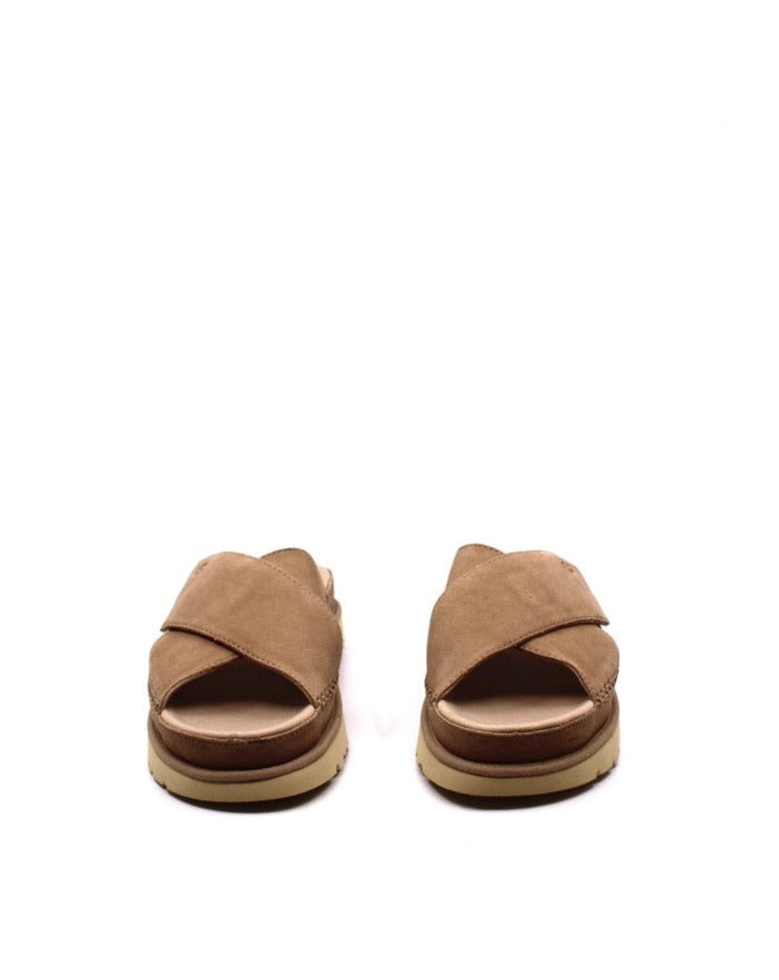 UGG® Goldenstar Cross Slide Driftwood - Dear Lucy