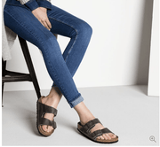 Birkenstock Arizona Iron Leather Soft Footbed - Dear Lucy