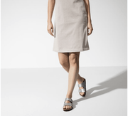 Birkenstock Arizona Silver Birko-Flor Narrow Soft Footbed - Dear Lucy