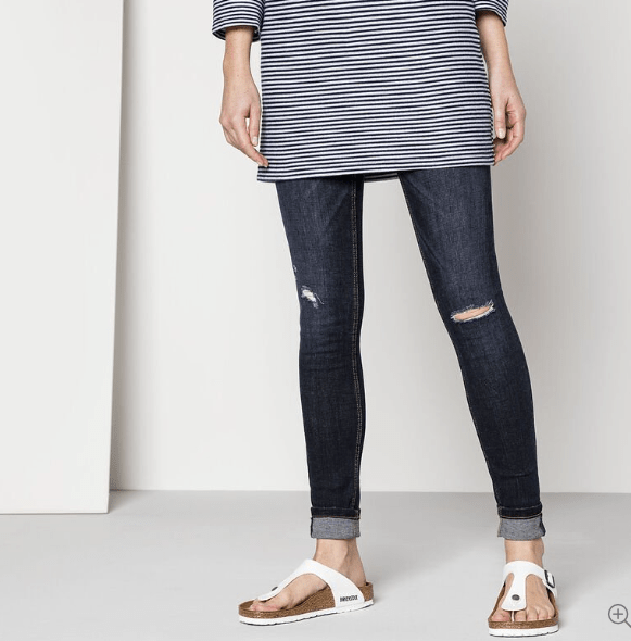 Birkenstock Gizeh White Birko-Flor - Dear Lucy