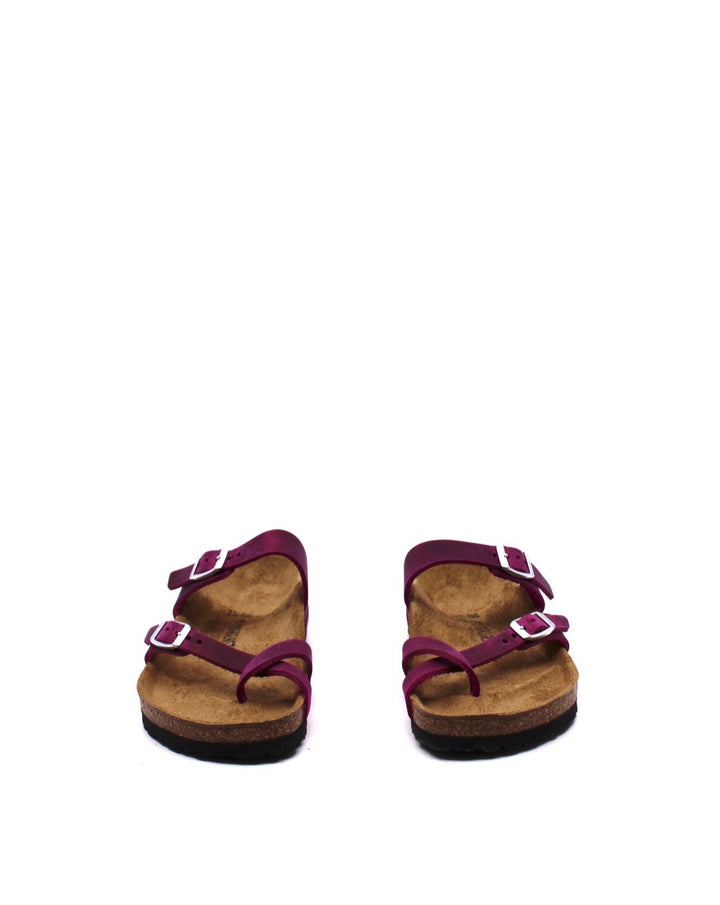 Birkenstock Mayari Festival Fuchsia Leather - Dear Lucy