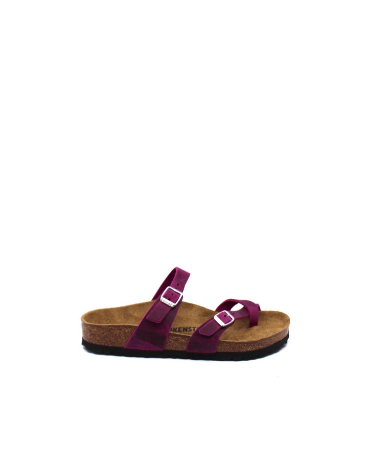 Birkenstock Mayari Festival Fuchsia Leather - Dear Lucy