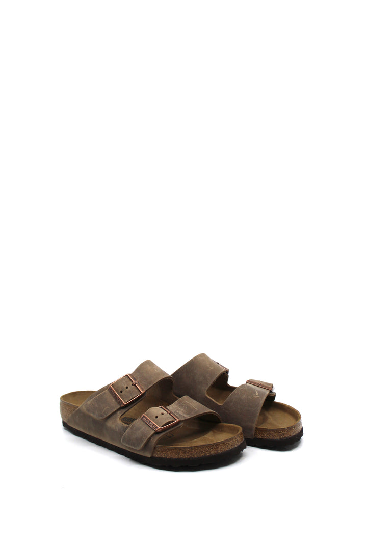 Birkenstock Arizona Tobacco Leather Narrow - Dear Lucy