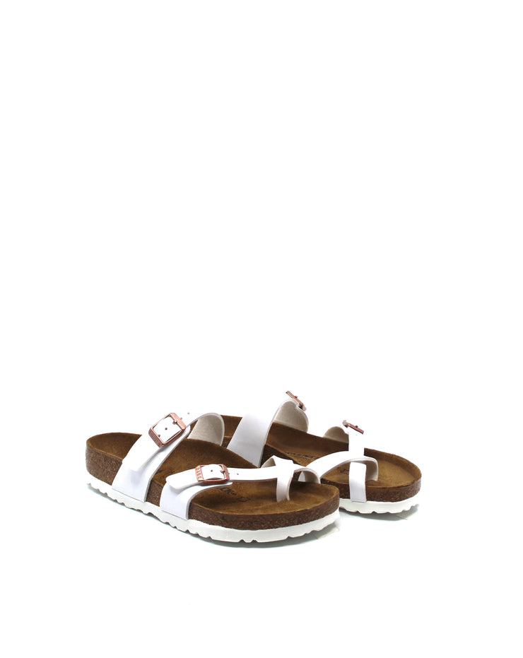 Birkenstock Mayari White Birko-Flor - Dear Lucy