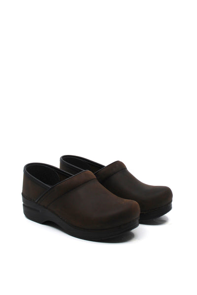 Dansko Professional Clog Oiled Antique Brown - Dear Lucy