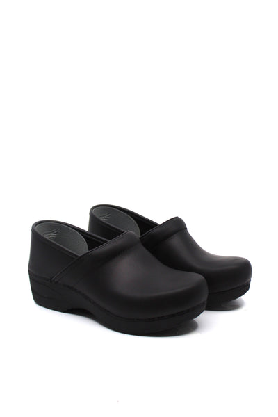 Dansko XP 2.0 Clog Black Waterproof Pull Up - Dear Lucy