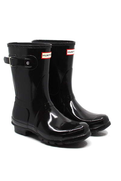 Hunter Original Short Black Gloss - Dear Lucy