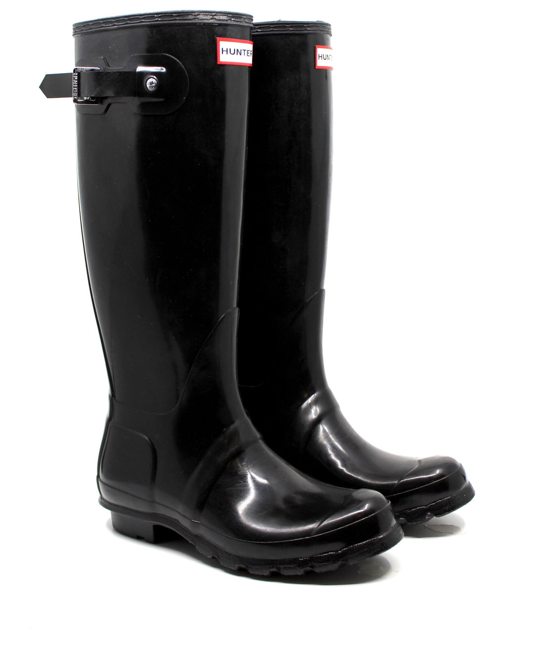 hunter original tall gloss black