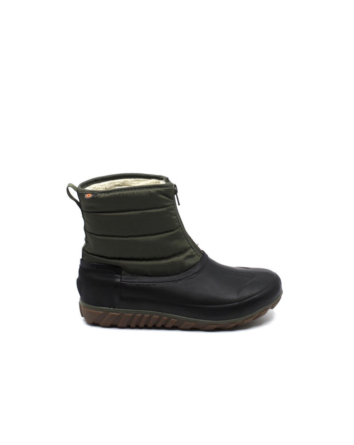 Bogs Classic Casual Winter Zip Olive - Dear Lucy