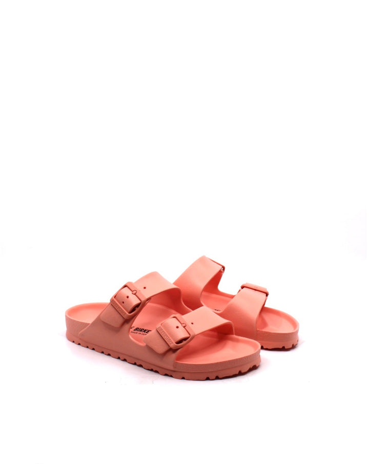 Birkenstock Arizona Coral Peach EVA Narrow - Dear Lucy