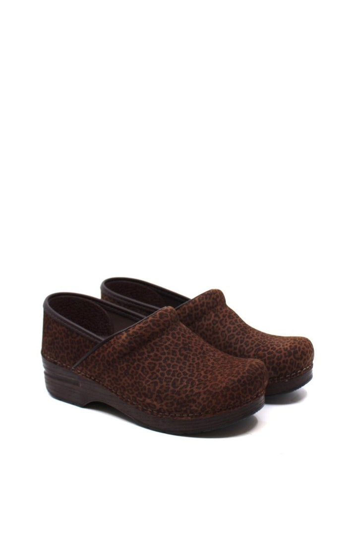 Dansko Professional Mini Leopard Suede - Dear Lucy