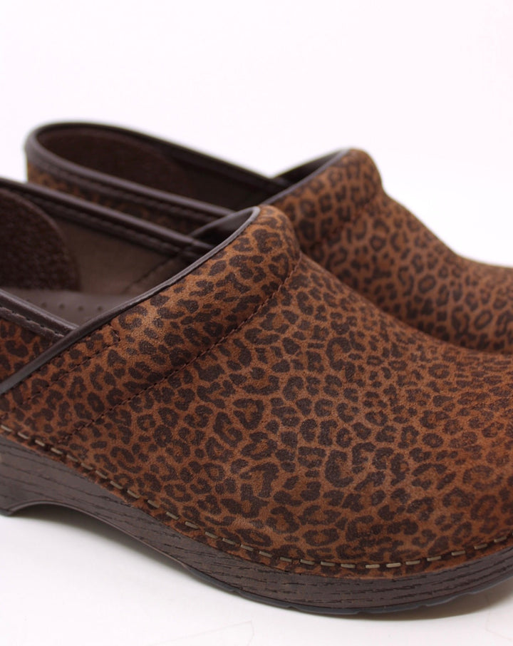 Dansko Professional Mini Leopard Suede - Dear Lucy