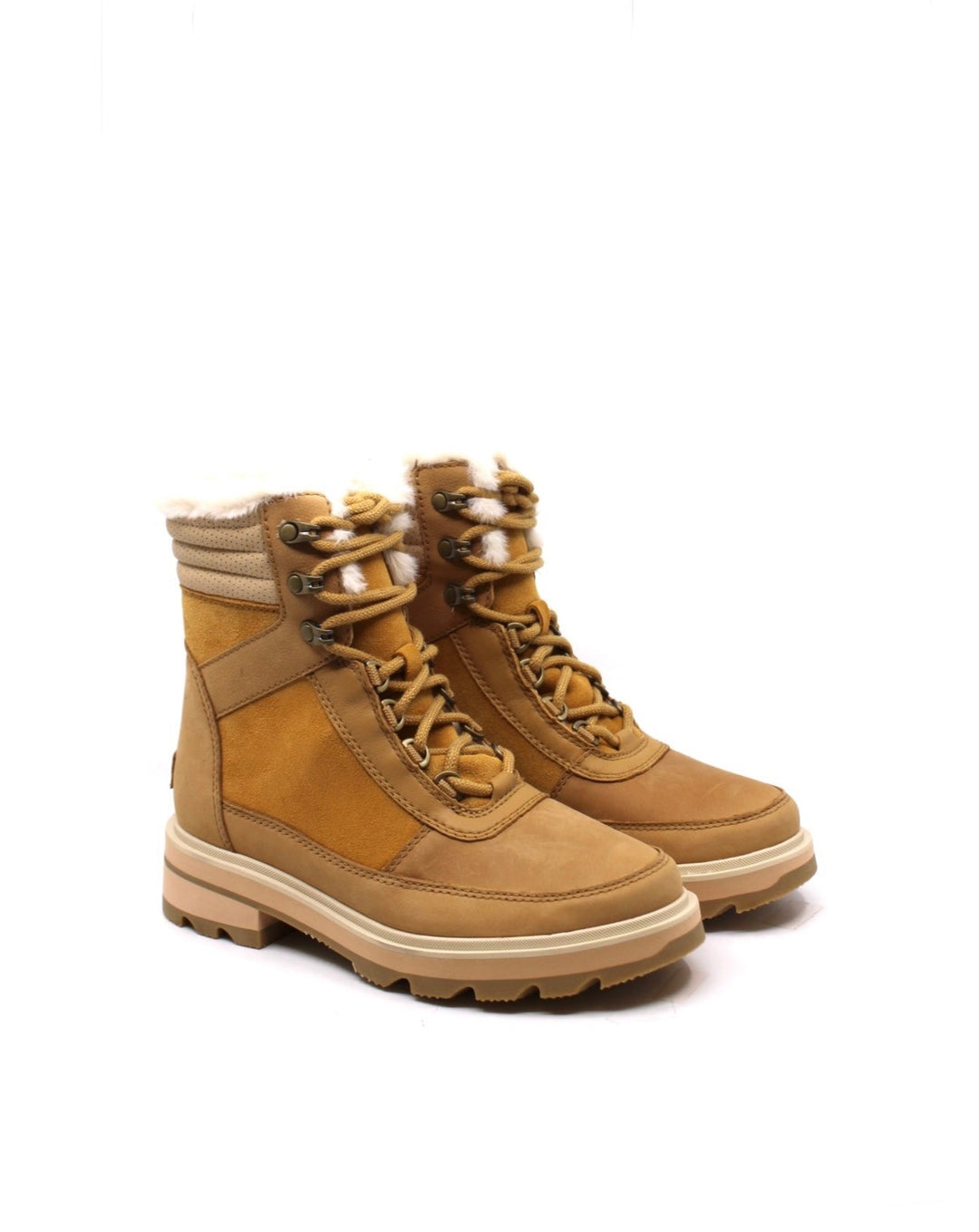Sorel Lennox Lace Cozy STKD Geo Yellow/Curry - Dear Lucy
