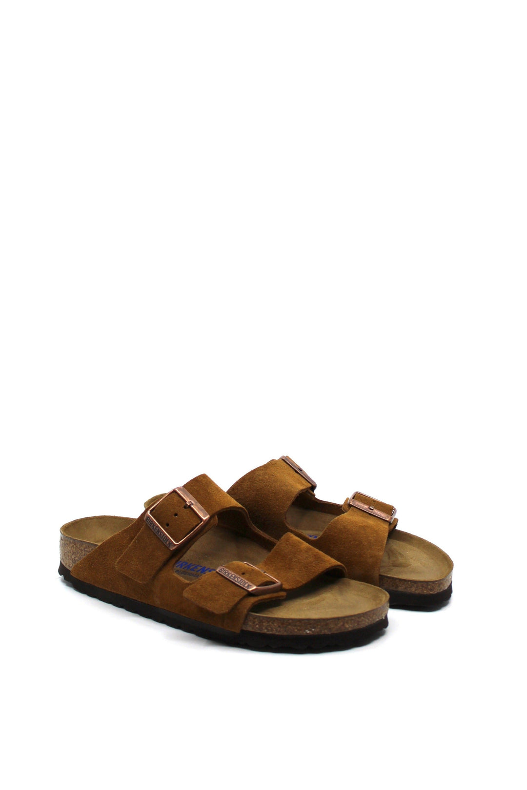 Birkenstock Arizona Mink Suede Narrow Soft Footbed - Dear Lucy