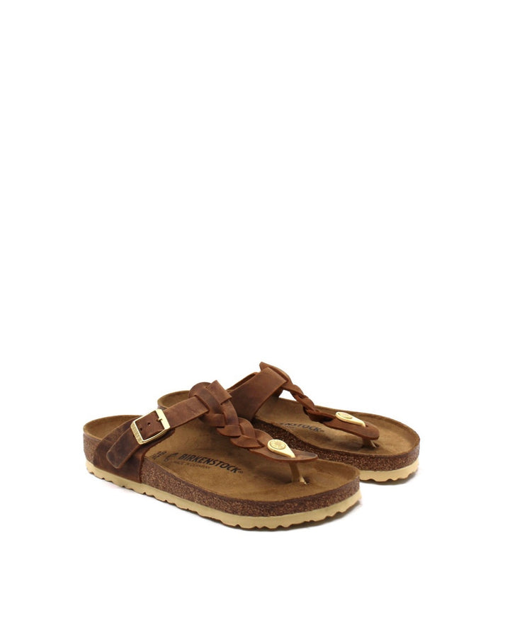 Birkenstock Gizeh Braid Cognac - Dear Lucy