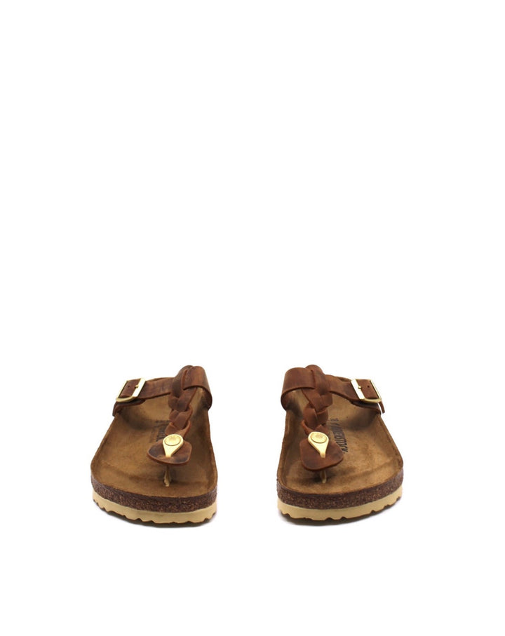 Birkenstock Gizeh Braid Cognac - Dear Lucy