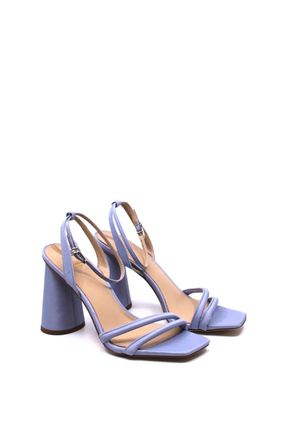 Sam Edelman Kia Olso Blue Satin - Dear Lucy