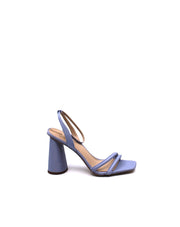 Sam Edelman Kia Olso Blue Satin - Dear Lucy