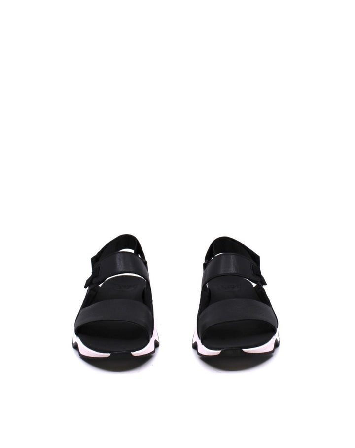 Sorel Kinetic Impact II Sling Low Sandal Black/Sea Salt - Dear Lucy