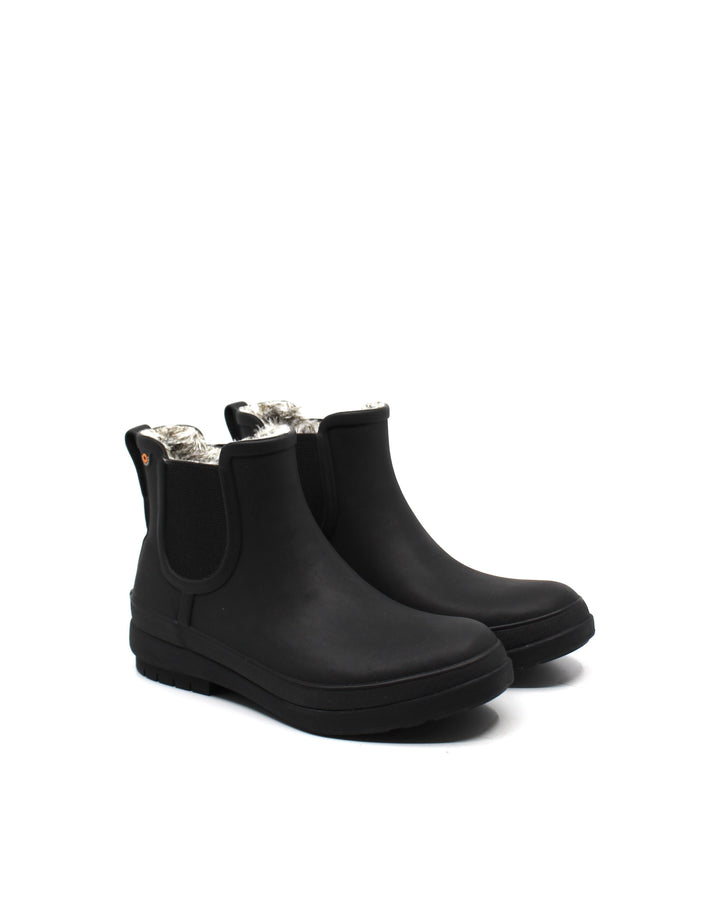 Bogs Amanda Plush II Slip On Black - Dear Lucy