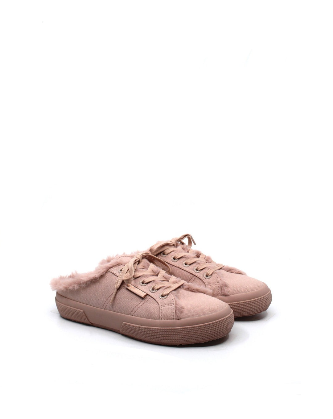 Superga 2402 Fur Mule Total Pink - Dear Lucy