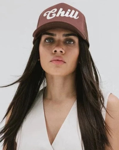 Gigi Pip Chill Trucker Hat - Dear Lucy