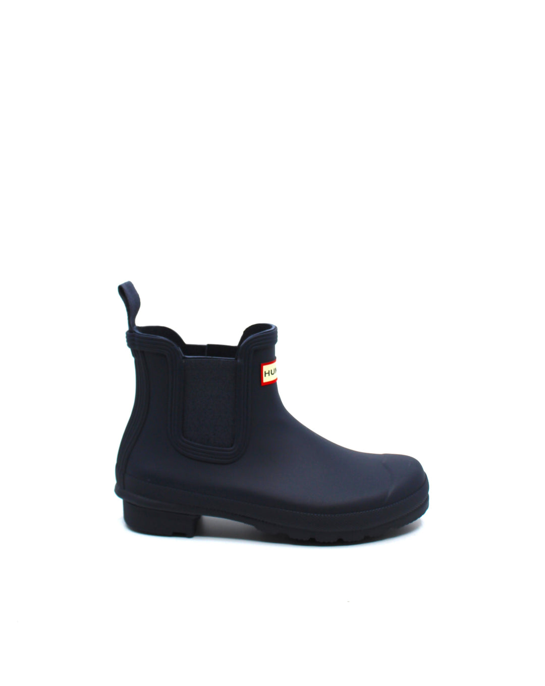 Hunter Original Chelsea Navy - Dear Lucy Classic ankle height rain boot in navy.