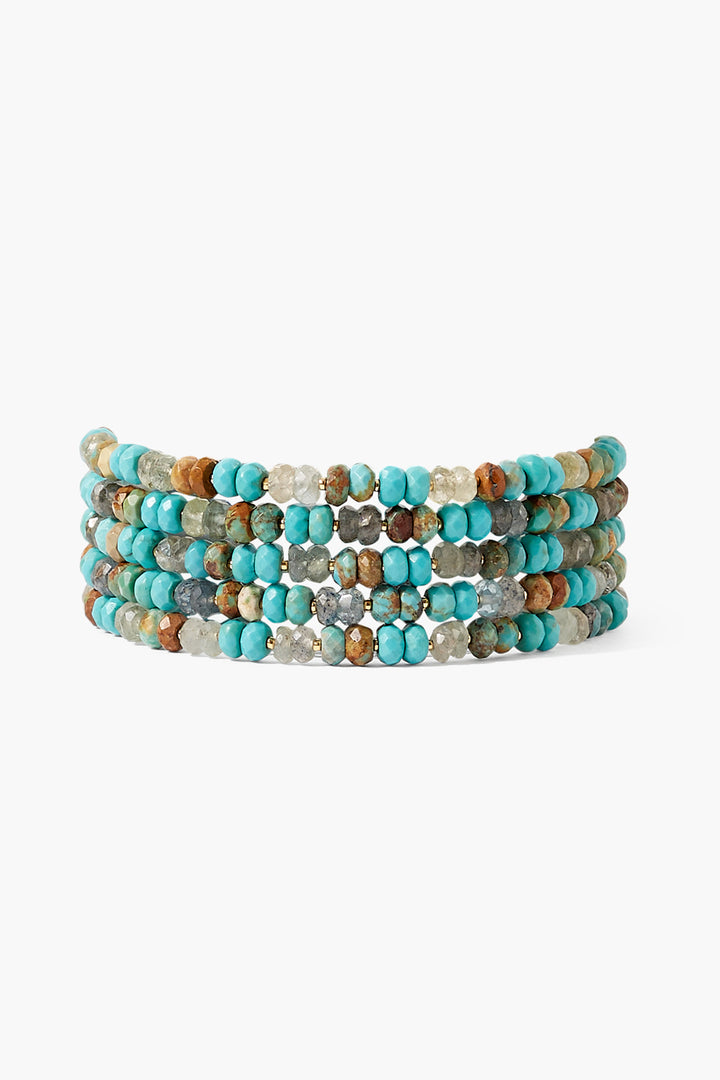 Chan Luu Naked Wrap In Turquoise - Dear Lucy