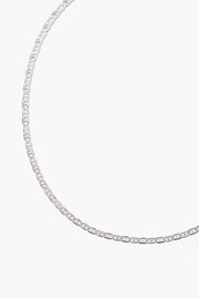 Chan Luu Silver Anchor Curb Chain Necklace - Dear Lucy