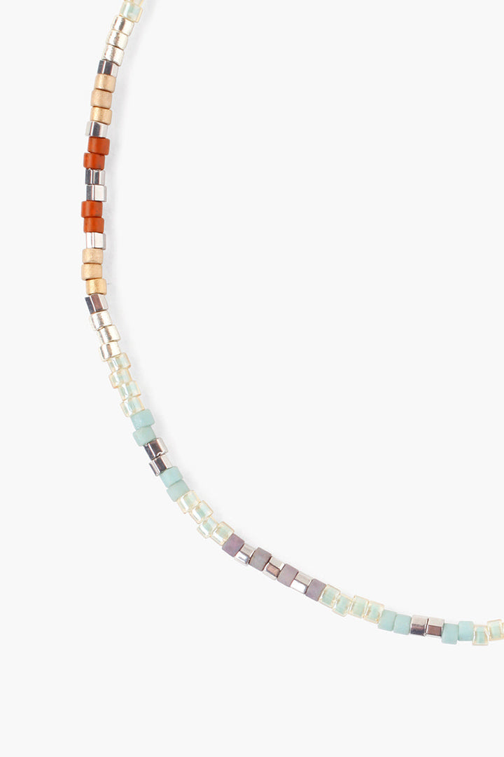 Chan Luu Anklet In Seafoam Mix - Dear Lucy