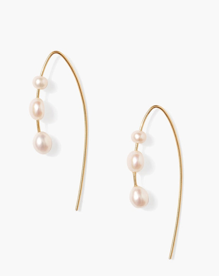 Chan Luu Hanalei Pearl Earrings Gold - Dear Lucy
