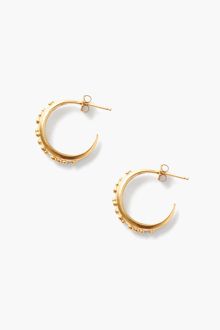 Chan Luu Dotted Hoop Earrings - Dear Lucy