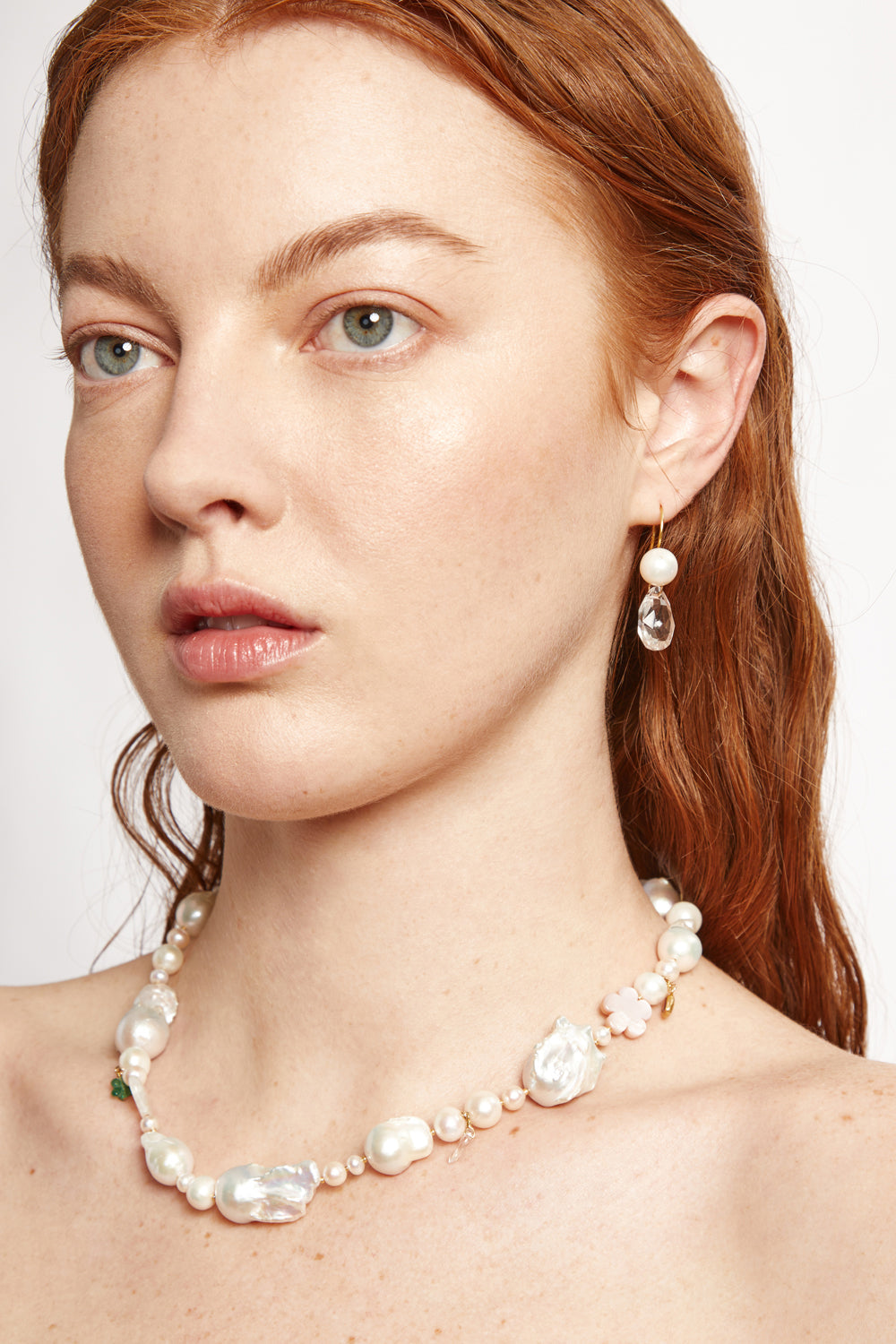 Chan Luu Monte Carlo Drop Earrings Crystal - Dear Lucy