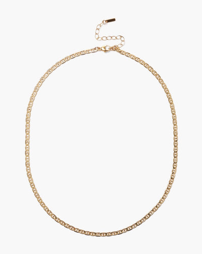 Chan Luu Gold Anchor Curb Chain Necklace - Dear Lucy
