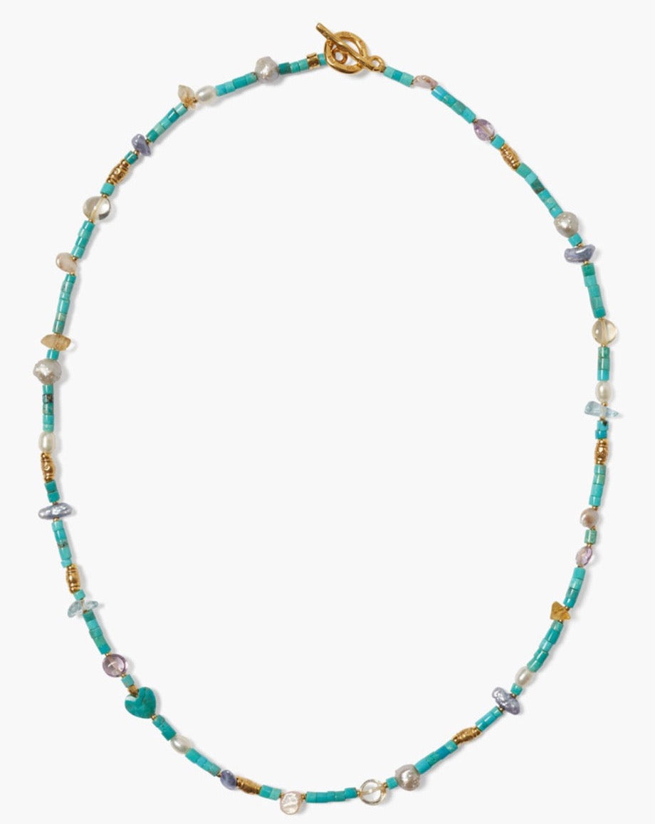 Chan Luu Voyager Turquoise Toggle Necklace - Dear Lucy