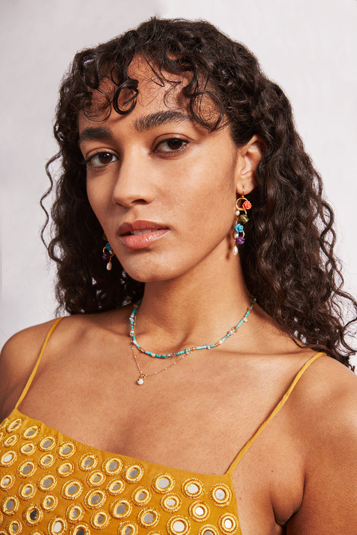 Chan Luu Voyager Turquoise Toggle Necklace - Dear Lucy