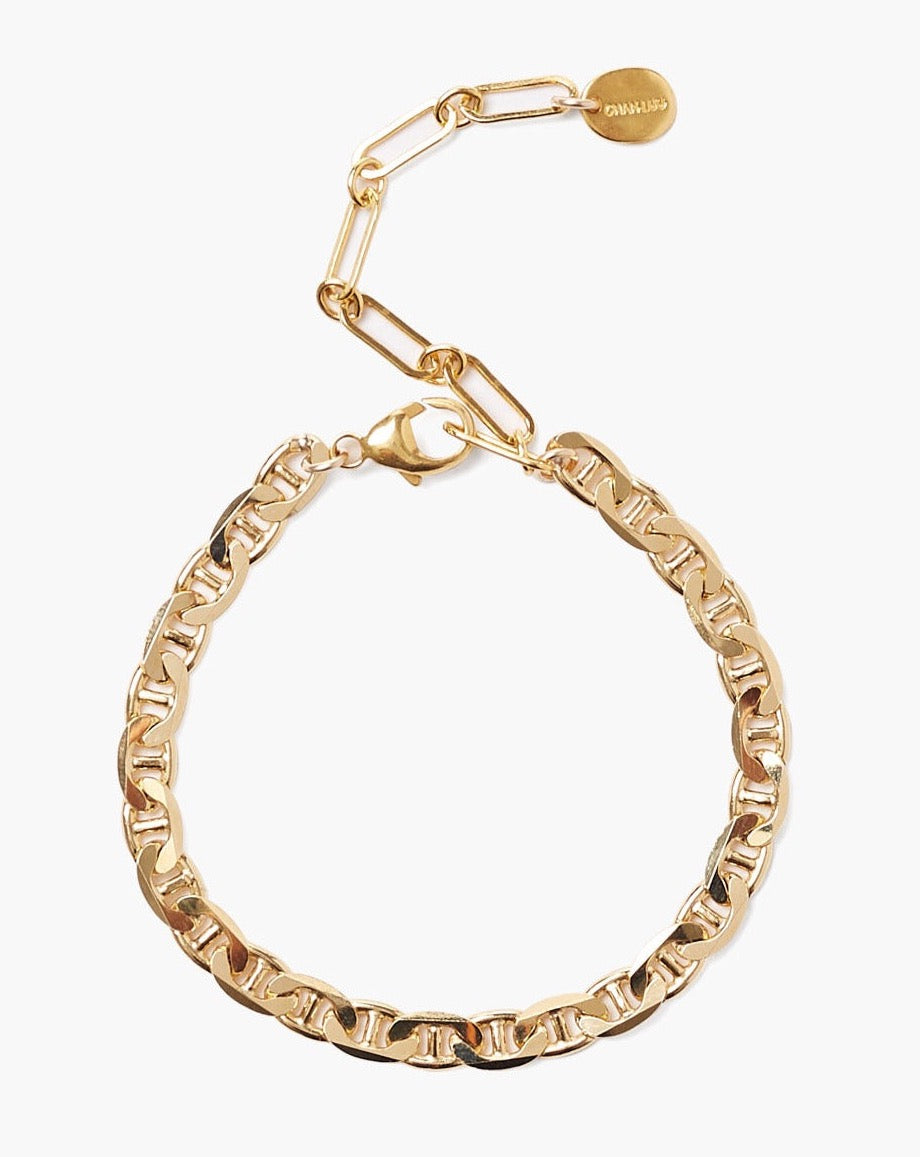 Chan Luu Anchor Chain Bracelet in Gold - Dear Lucy
