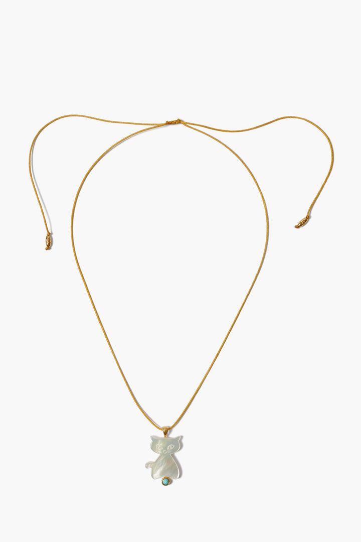 Chan Luu Pearl Cat Necklace - Dear Lucy
